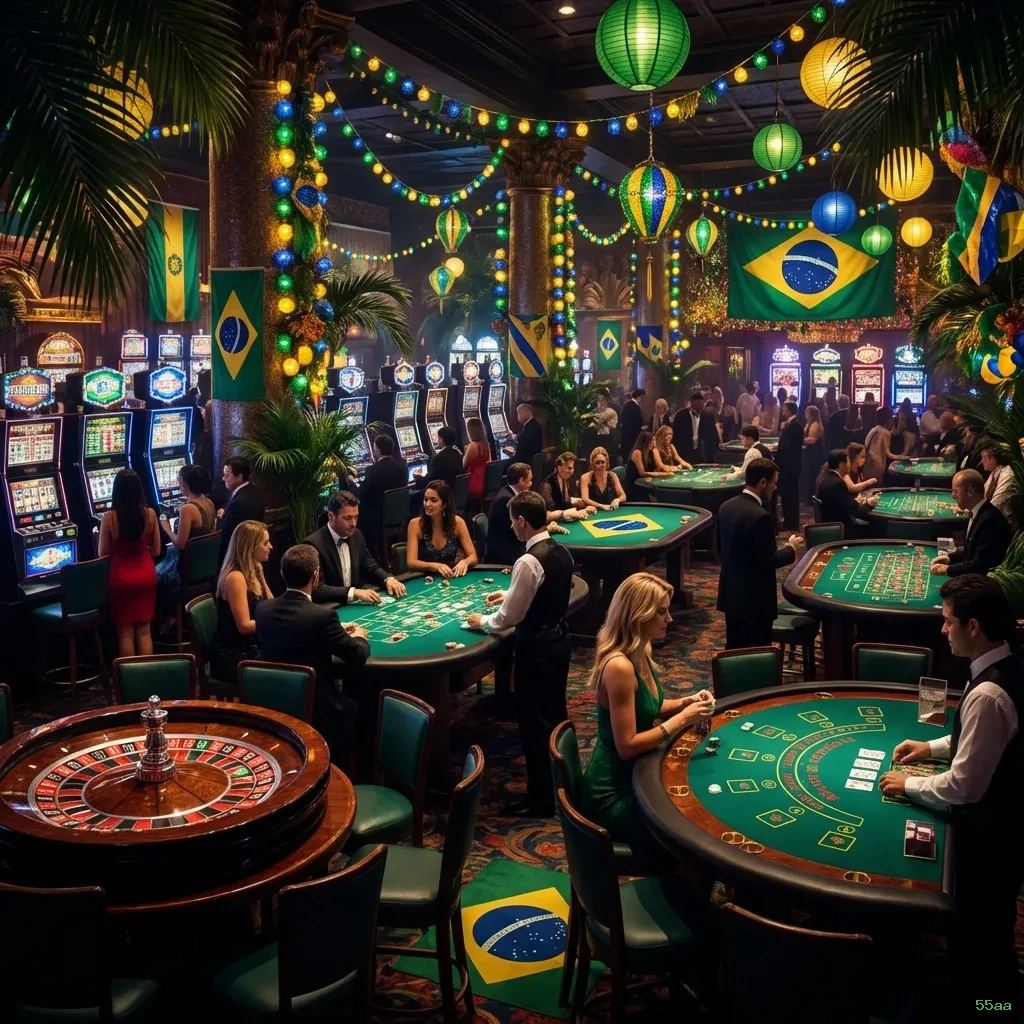Cassino ao vivo no Brasil | 55aa: segura e premiada